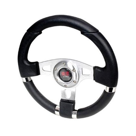 SPEC-D TUNING Spec-D Tuning SW-103 Momo Net Style Steering Wheel for All; 4 x 13 x 13 in. SW-103